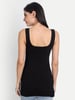 Aimly Women's Regular Fit Sleeveless Cotton Long Camisole Slip Spaghetti Combo Pack of 3, Contains 2 Black and 1 Beige Color