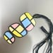 Fabricakraft Boho Clay Jewelry Set for Women | Handmade Pastel Necklace & Earrings | Geometric Artisan Jewelry | Unique Gift for Her