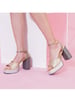 Sole House Golden Temptation Heels: Bold Glamour with Gold & Silver Accents - perfect for parties, celebrations & special occasions.