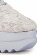 Anaar Vanilla Lulu Wedge Sneakers, Womens Festive, Special Occasion And Partywear Premium Shoes