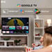 OKIE 43 Inches - 109 CM, Smart Google TV | Frameless Design with Surround Sound Smart Google TV