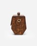 FabricaKraft Sienna Blossom Carver Satchel - Handcrafted Leather Bag with Floral Carvings