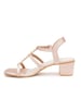 Sole House Glam Goddess Sandals: Gold Pyramid Embellishments for Bold Elegance - perfect for parties, celebrations & special occasions.