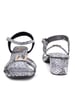 Sole House Fierce & Fashionable: Python Chic Block Heels with Front Buckle - perfect for parties, celebrations & special occasions.