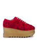 Anaar More Amore Wedge Sneakers, Womens Festive, Special Occasion And Partywear Premium Shoes