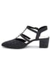 Sole House Midnight Edge Studded Pointed-Toe Block Heels