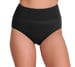 Aimly Women's Cotton Tummy Tucker Panties Control Shaper Slimming Hipster High Rise Blue Brown Black Combo Pack of 3