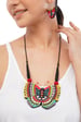 FabricaKraft Beautiful Colorful Butterfly Necklace & Earring Set – Aesthetic Minimalist Jewelry | Perfect Gift for Her