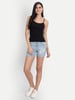 Aimly Women's Regular Fit Cotton Camisole Slip Spaghetti Combo Pack of 3, Contains 2 Black 1 Beige