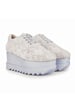 Anaar Vanilla Lulu Wedge Sneakers, Womens Festive, Special Occasion And Partywear Premium Shoes